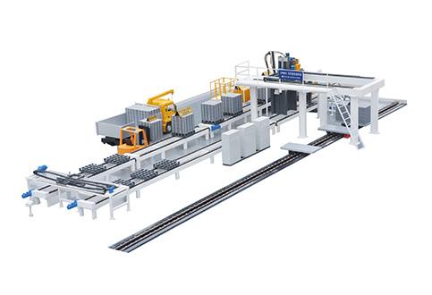 Maquina de ladrillos aac