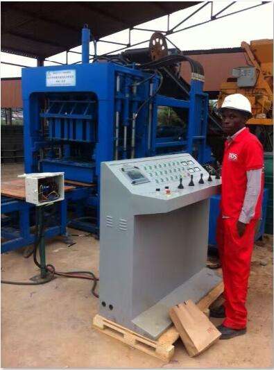 máquina de ladrillos de arcilla